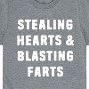 Boys' - Instant Message - Stealing Hearts And Blasting Farts Short Sleeve Graphic T-Shirt - 2 of 4