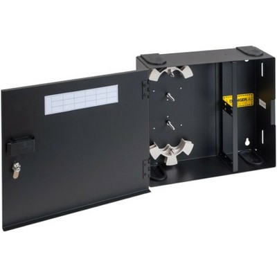 ICC Fiber Optic Wall Mount Enclosure with 4 Panels - ICFODE41WM