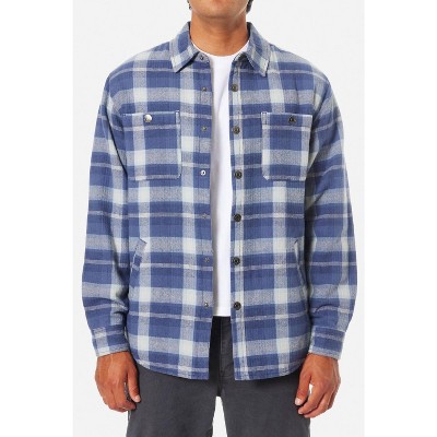 Men's Harold faux-shearling Lined Shacket - Katin
