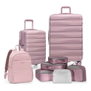 Traveler's Choice Edinburgh 2pc Luggage Set with Backpack and