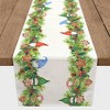 Creative Products Gnome and Cookie Garland 16 x 72 Poly Twill Table Runner - image 3 of 3