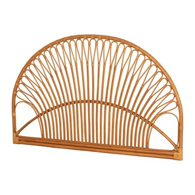 Queen Balka Rattan Wall Mounted Pattern Headboard - South Shore