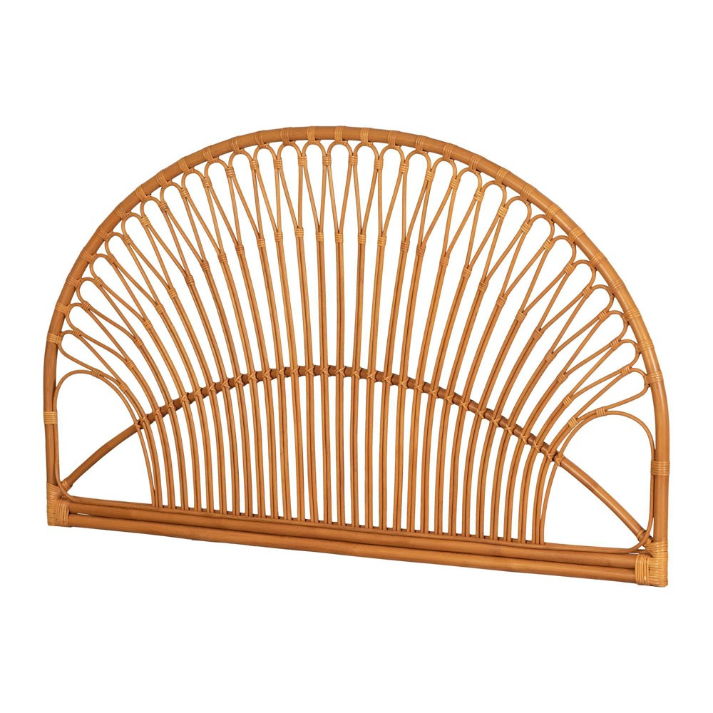 Queen Balka Rattan Wall Mounted Pattern Headboard Tree Rattan - South Shore