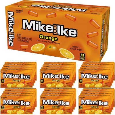 Mike And Ike Orange Candy - 0.78 Ounce Box (Pack Of 24)