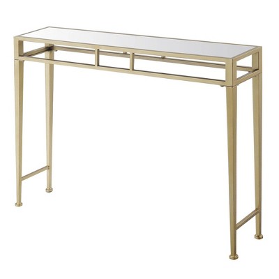gold console table target