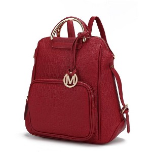 MKF Collection Torra Milan “M” Signature Trendy Spacious Backpack by Mia K - 1 of 4