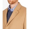 LONDON FOG Men's L19195 Signature Wool Blend Top Coat - Available in Black Camel & Charcoal - 3 of 4