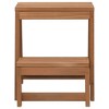 vidaXL Foldable Step Stool Solid Firwood - 3 of 4
