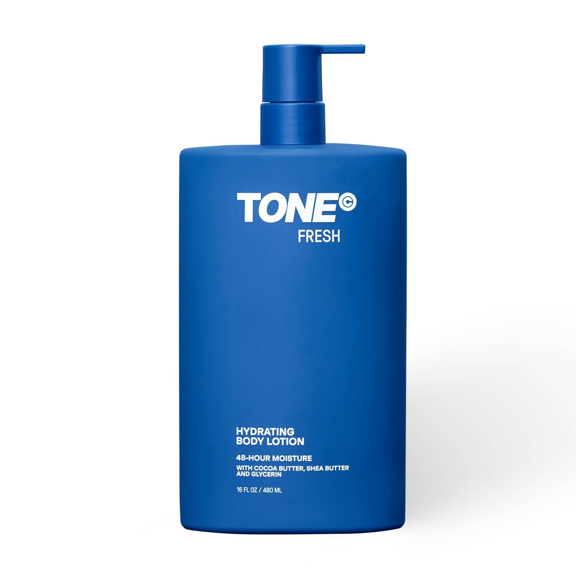 TONE 48-Hour Moisture Hydrating Body Lotion - Fresh - 480ml: For Normal, Oily, Combination, Sensitive, Dry Skin, Whole Body Application, Paraben-Free
