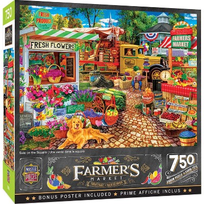 MasterPieces Inc Sale on the square 750 Piece Jigsaw Puzzle