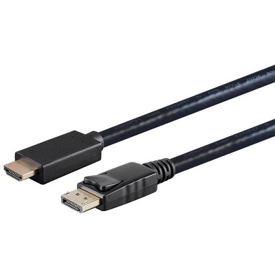 Monoprice DisplayPort 1.1 to HDTV Cable - 6 Feet - Black