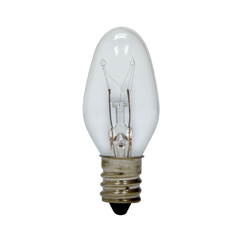 GE 4w 4pk Nightlight Incandescent Light Bulb Clear, 3 of 5