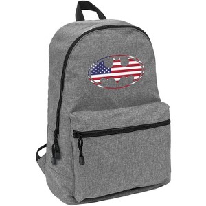Batman Usa American Flag Shield Logo Lightweight Backpack - 1 of 4