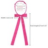 Allegra K Women's Pre-Tied Adjustable Solid Color Bow Tie - 3 of 4