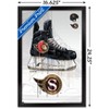 Trends International NHL Ottawa Senators - Drip Skate 21 Framed Wall Poster Prints - 3 of 4