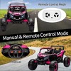 24V Kids Ride-On Utv Car – Battery-Powered Electric Vehicle with Remote Control, Spring Suspension - 3 of 4