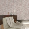 Tempaper & Co.® Garden Floral Removable Peel and Stick Wallpaper, Dusted Pink, 28 sq ft: Vinyl, Self-Adhesive, Botanical - 2 of 4