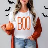 Simply Sage Market Women's Boo Word Short Sleeve Graphic Tee - 2 of 4