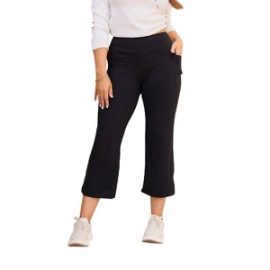 Women's Gabriella High Waisted Gaucho Pants - Julia Rose - 1 of 4