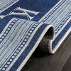 SussexHome Indoor Non Skid Cotton Washable Kitchen Runner Rug - 20" x 59" - 3 of 4