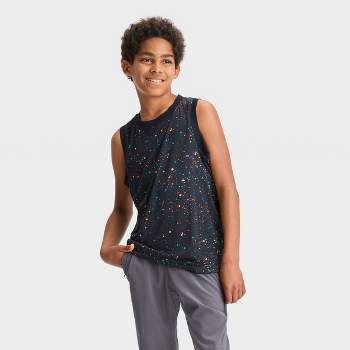 Boys' Sleeveless Printed T-Shirt - All in Motion™