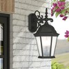 Livex Lighting Hamilton 3 - Light Wall Light in  Textured Black - 3 of 3