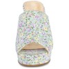 Perphy Women's Platform Floral Chunky Heel Slides Sandals - 2 of 4