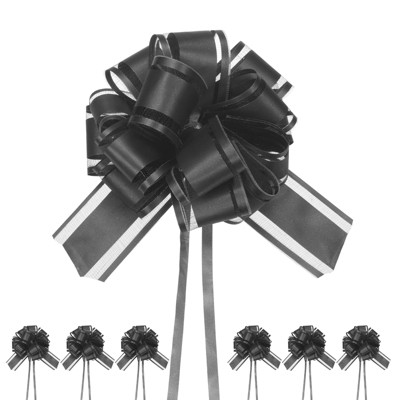 Unique Bargains Plastic Glossy Appearance Waterproof Gift Wrapping Pull Bows 20 Pcs