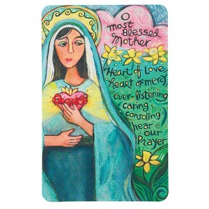 Dicksons Mary Memorare Prayer Card Pack of 12 - 1 of 2