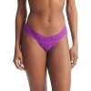 Hanky Panky Women's Daily Lace Petite Low Rise Thong - One Size - 2 of 2