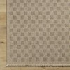 Hauteloom Jurek Beige Checkered Area Rug - 3 of 4