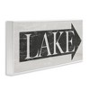 Stupell Industries Distressed Lake Arrow Sign, 30" x 13" - 3 of 4