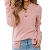 Women's Ryan Knit Henley Top - Liam & Company - 3 of 3