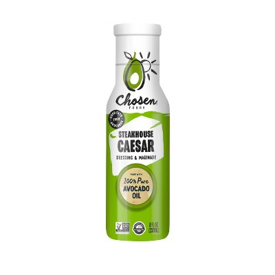 Chosen Foods Steakhouse Caesar Dressing and Marinade - 8 fl oz