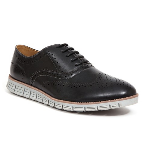 Deer Stags Boys' Benton Jr. Lace-up Wingtip Dress Fashion Sneaker ...