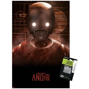 Trends International Star Wars Andor: Season 2 - K-2SO Unframed Wall Poster Prints - 1 of 4