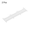 Unique Bargains Simple Style Miniature Garden Decorative Wood Picket Fences 2 Pcs - 3 of 4
