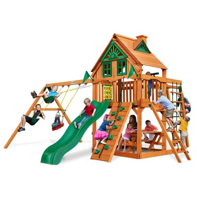 little tikes treehouse swing set target