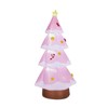 NAYSAYE 7FT Christmas Tree Inflatable Holiday Decoration Festive Yard Decor Fun Seasonal Display for Home Garden, Pink, 37.4"*37.4"*84.6" - 2 of 4