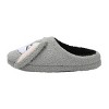 Looney Tunes Bugs Bunny Face Adult Gray Scuff Slippers - image 3 of 4