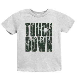 Touch Down Block Distressed - Youth Short Sleeve Graphic T-Shirt - 1 of 3