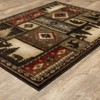 Oriental Weavers Woodlands 1041C Black/ Multi Indoor Area Rug - 5'3" x 7'3" - 4 of 4