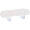 Lilliana Sheepskin Bench - SFV4749 - Safavieh Couture - 4 of 4