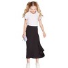 Girls' Maxi Skirt - Cat & Jack™ Black - 3 of 3