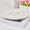 Orly Maison 8-Piece Dinner Plate Set - White Modern Stoneware Plates - 10.5" - 3 of 4