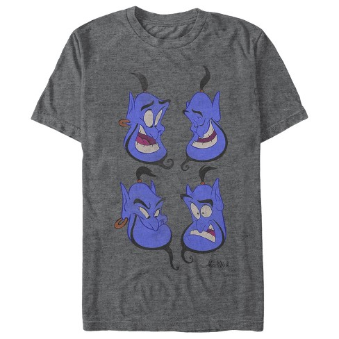 Men's Aladdin Genie Emotions T-shirt : Target