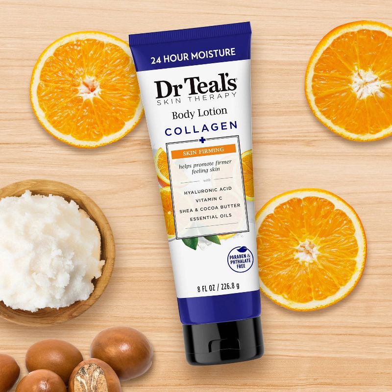 Dr Teal&#39;s Collagen Body Lotion Citrus - 8 fl oz, 4 of 8