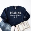 Simply Sage Market Women's Graphic Sweatshirt Reading Is My Jam - 3 of 3