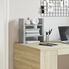 vidaXL Desk Organiser Concrete Grey 13.6x6.1x14.0" Engineered wood - 4 of 4