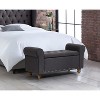 Sonia 43.7" Wide Storage Bench  | ARTFUL LIVING DESIGN - 2 of 4